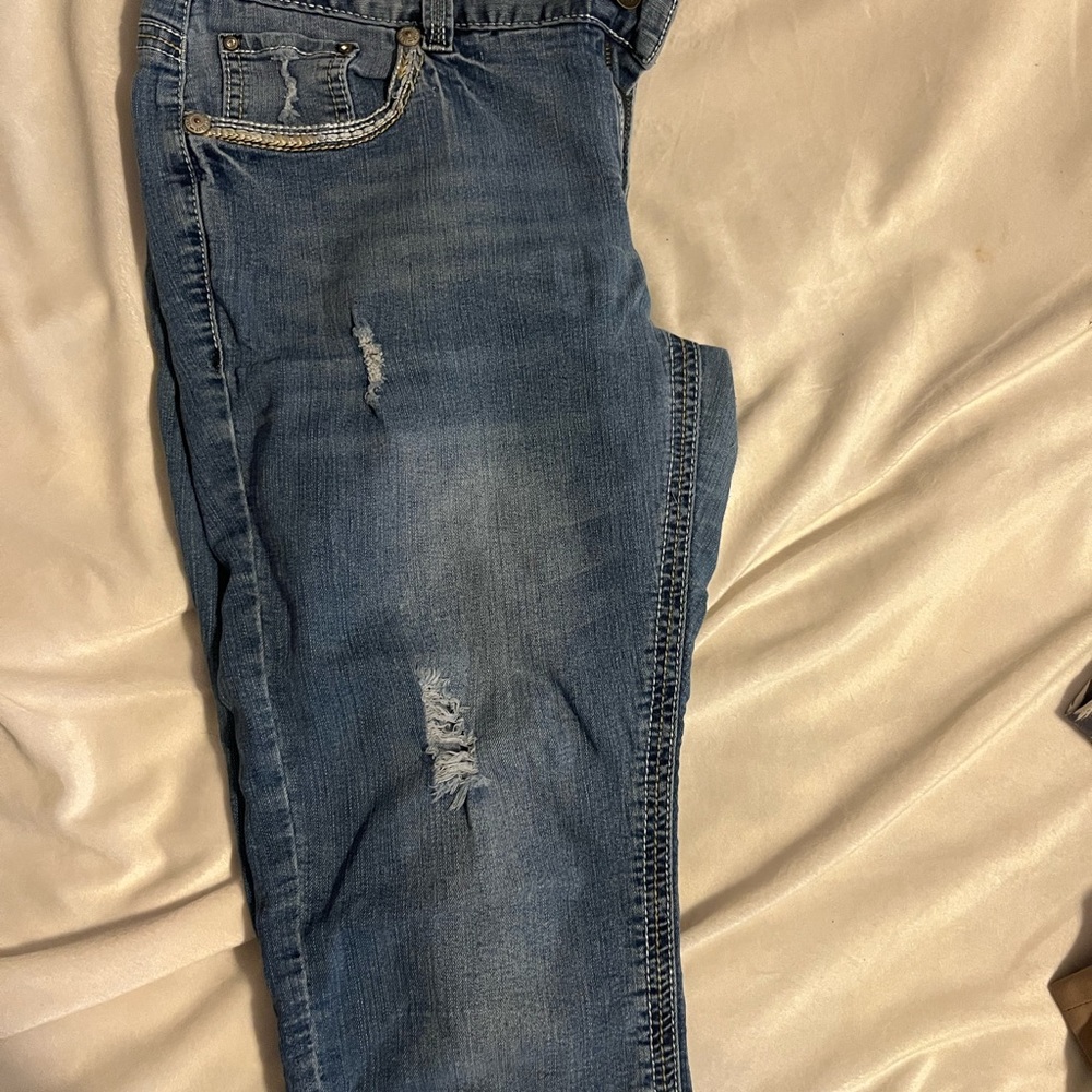 Amethyst Jeans Women's Blue Jean Shorts